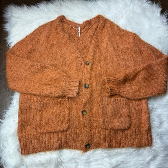 Free People Nevermind Cider Cardigan - Picture 3 of 7